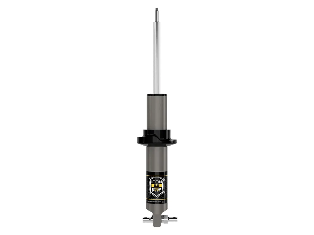 48601 – ICON Coil Over Shock Absorber, Non Adjustable Valving 1.375 To 3 Inch Lift Must Re-Use OE Spring Black/ Gray ...